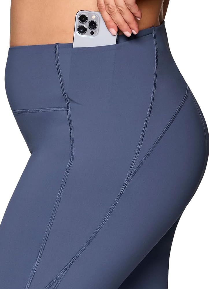 Amazon.com: RBX Active Plus Size Blue Leggings for Women